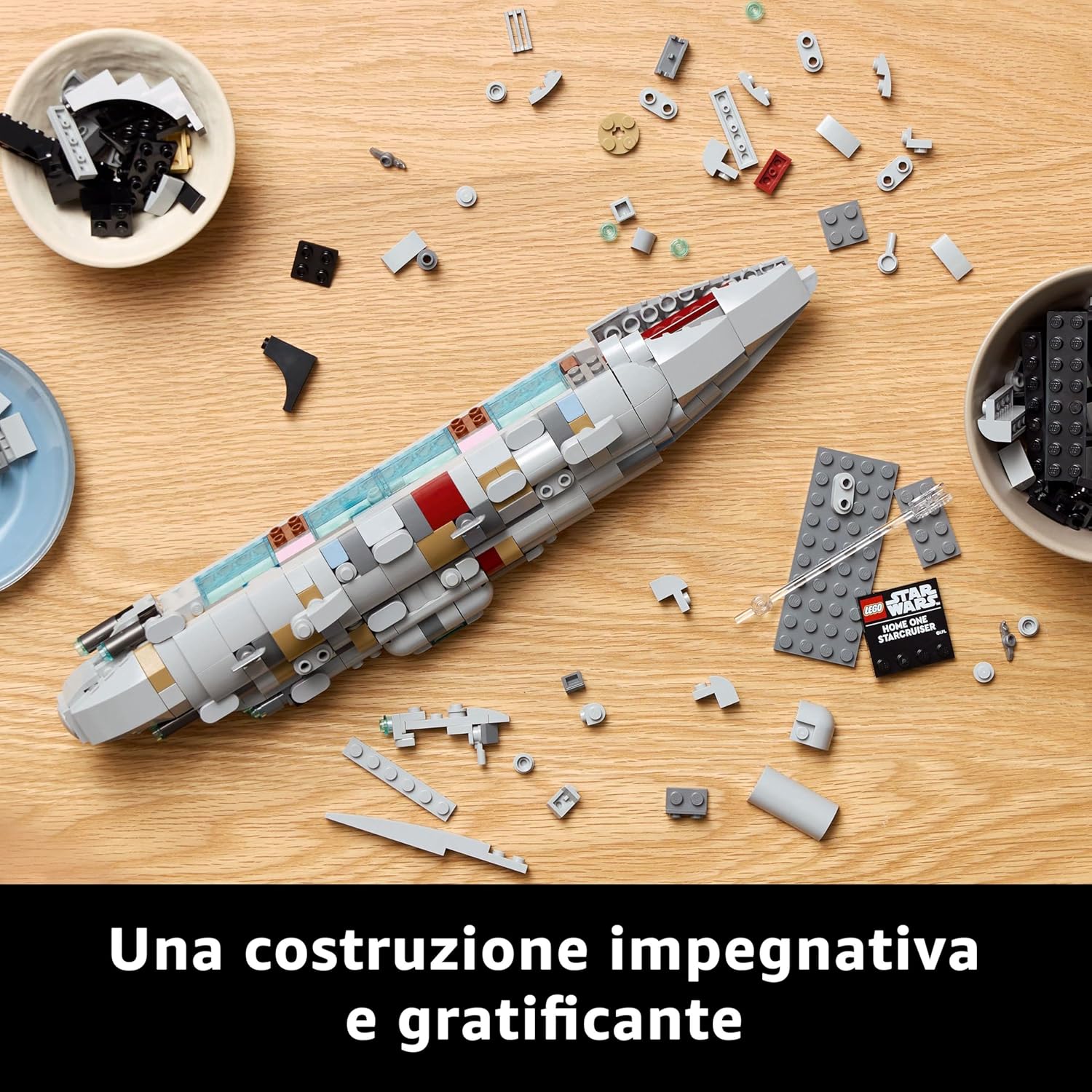 Thumbnail 2 de LEGO Star Wars 75405 Starcruiser Home One: modellino espositivo della Nebulon-B e della battaglia di Endor