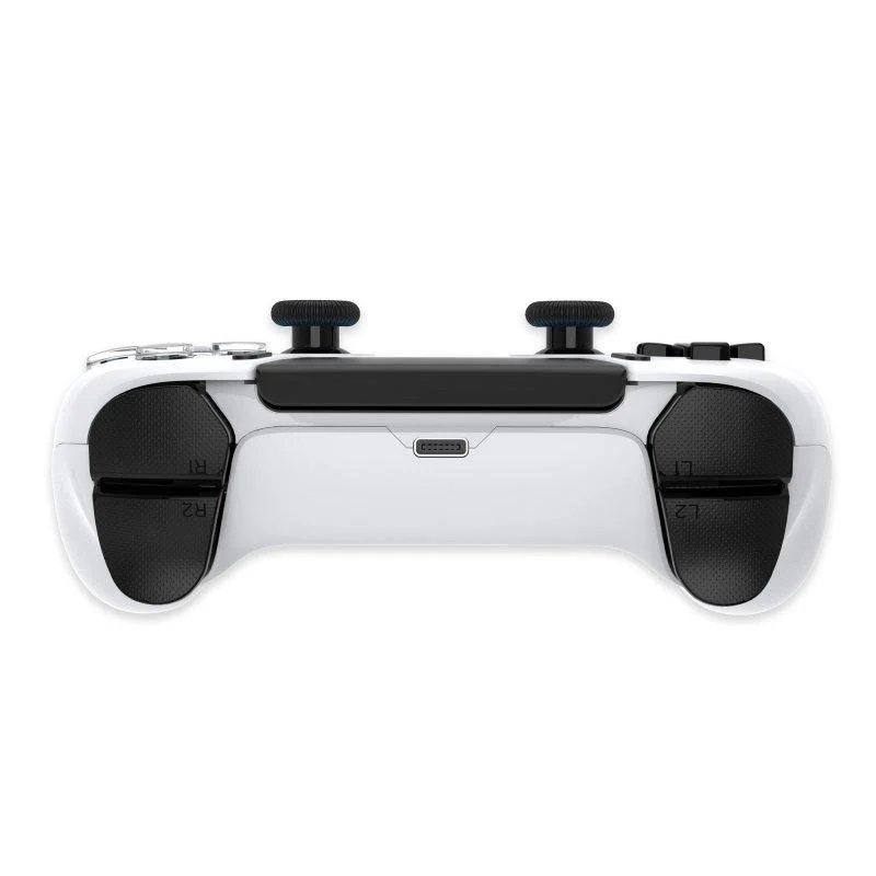 Detalle de Mando Trade Invaders HW-1019 Bluetooth LED Blanco para PS5 y multiplataforma