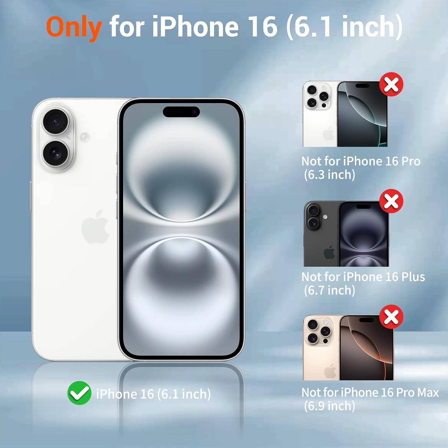Thumbnail 1 de SUPFINE Designed for iPhone 16 Case: Premium Liquid Silicone with Upgraded Camera Protection
