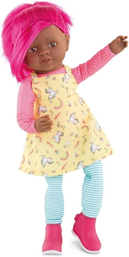 Corolle Mes Rainbow Dolls Célena, poupée Célena 40 cm (dès 3 ans)