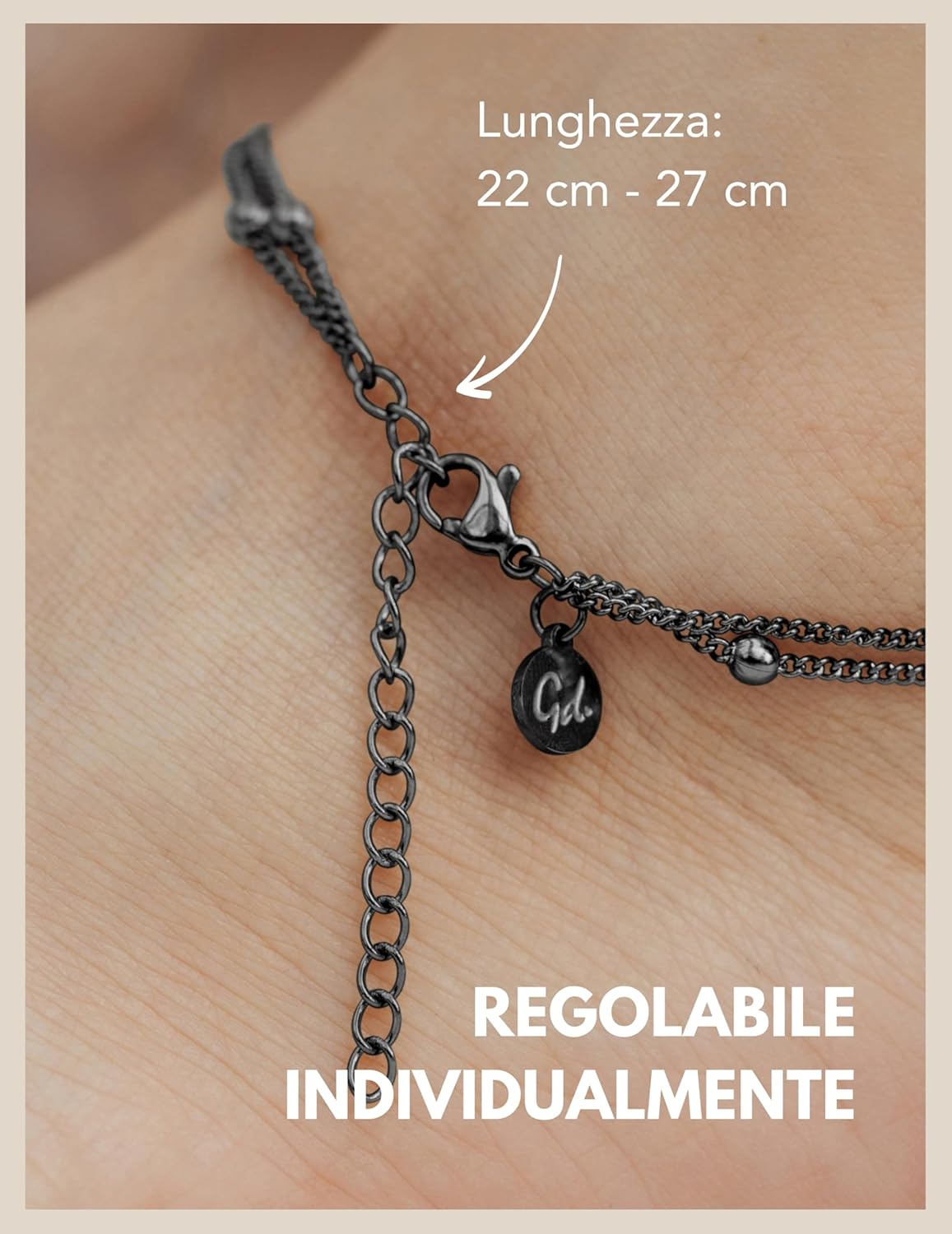Detalle 2 de GD GOOD.designs Cavigliera donna 22–27 cm