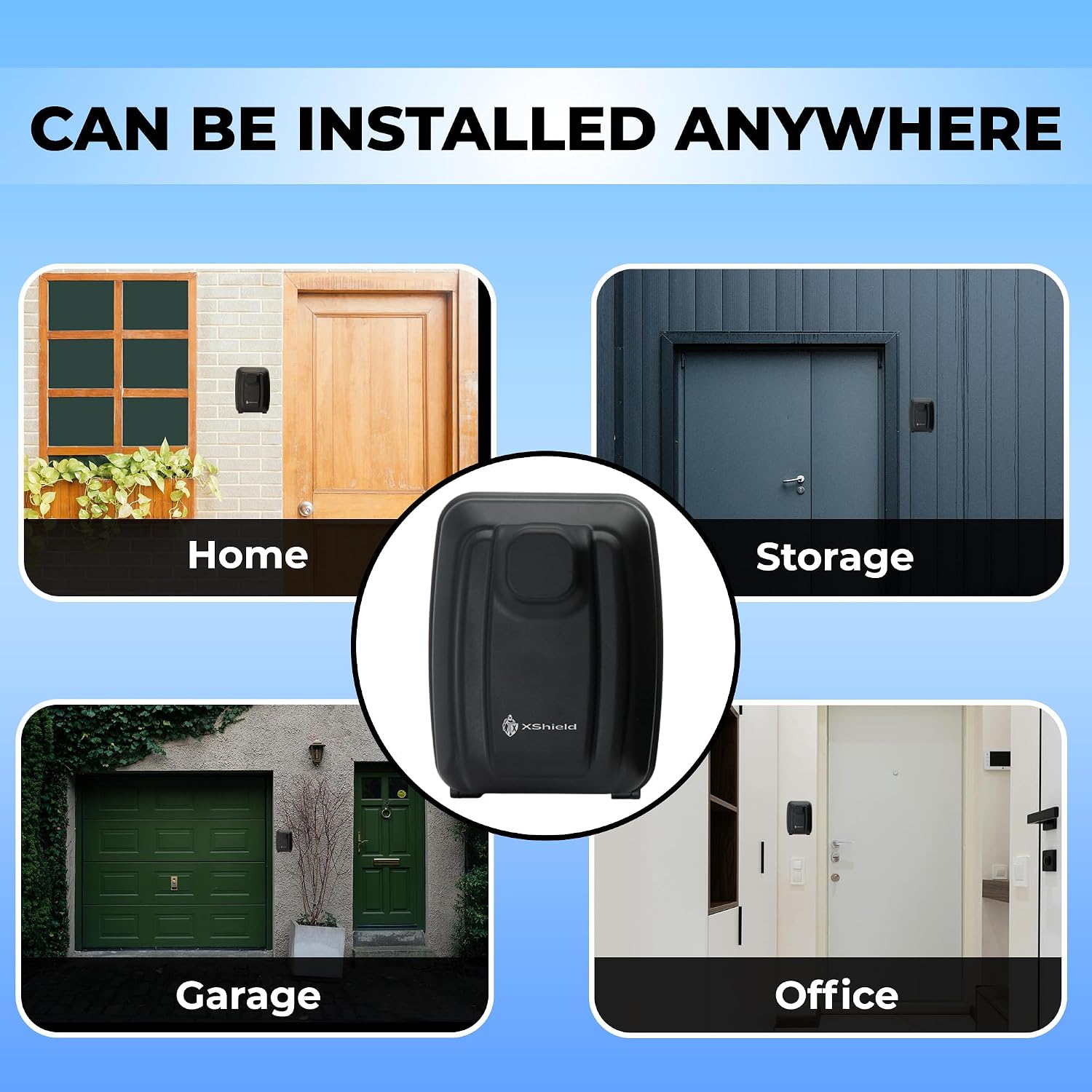 Thumbnail 5 de XShield 12-digit Combination Key Safe: Wall-mount Weatherproof Lock Box with Large Capacity