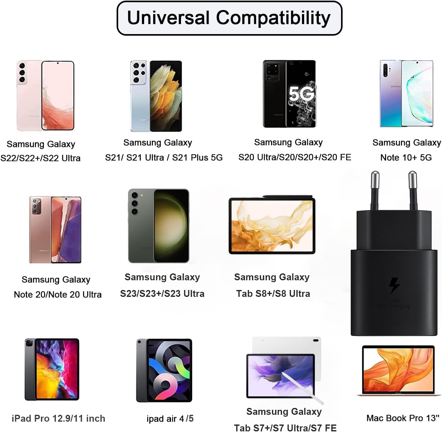 Thumbnail 4 de USB C Ladegerät 25W für Samsung 📱