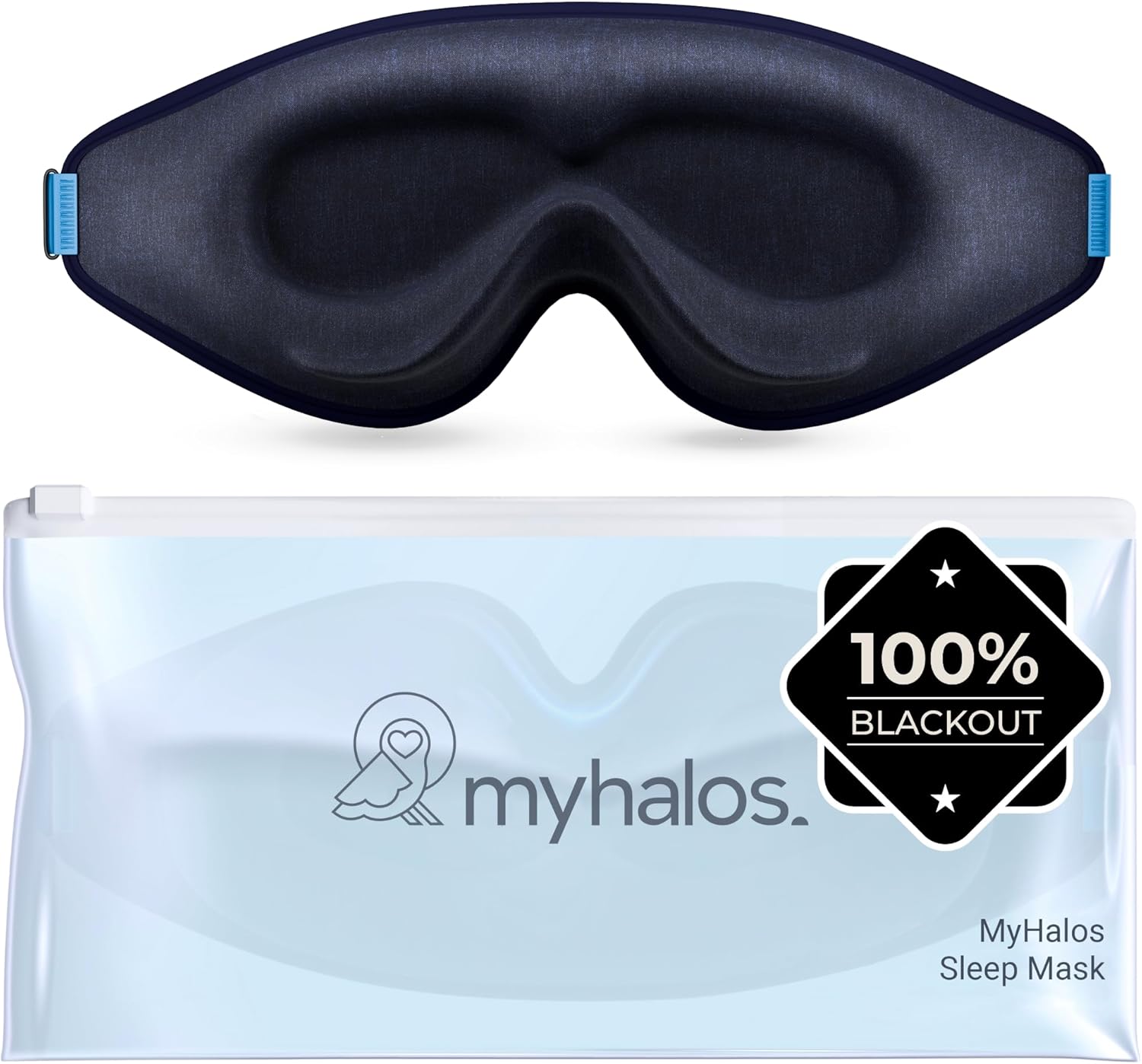 Detalle de MyHalos sleep mask, 3D design