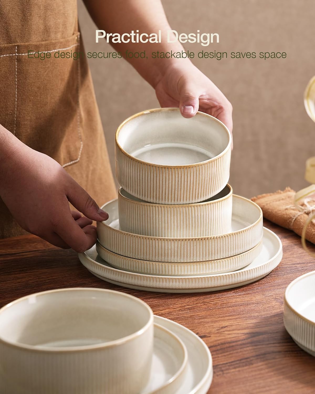 Thumbnail 5 de famiware Star 24-Piece Stoneware Set