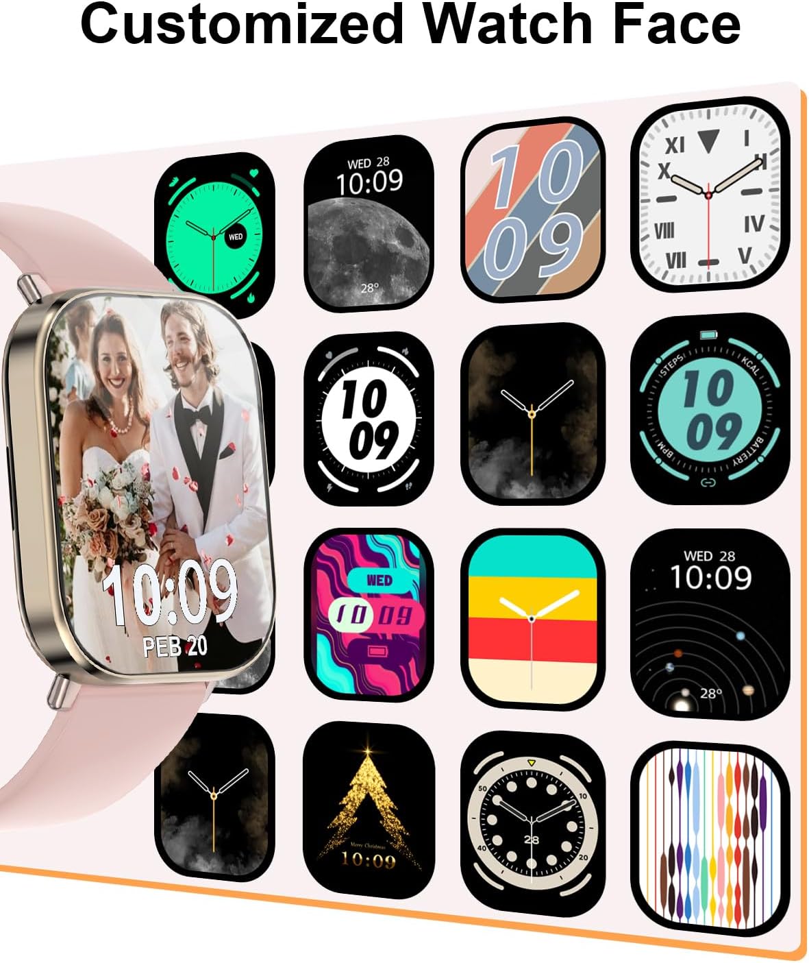 Detalle de Smart Watch 2.01" HD Fitness Tracker