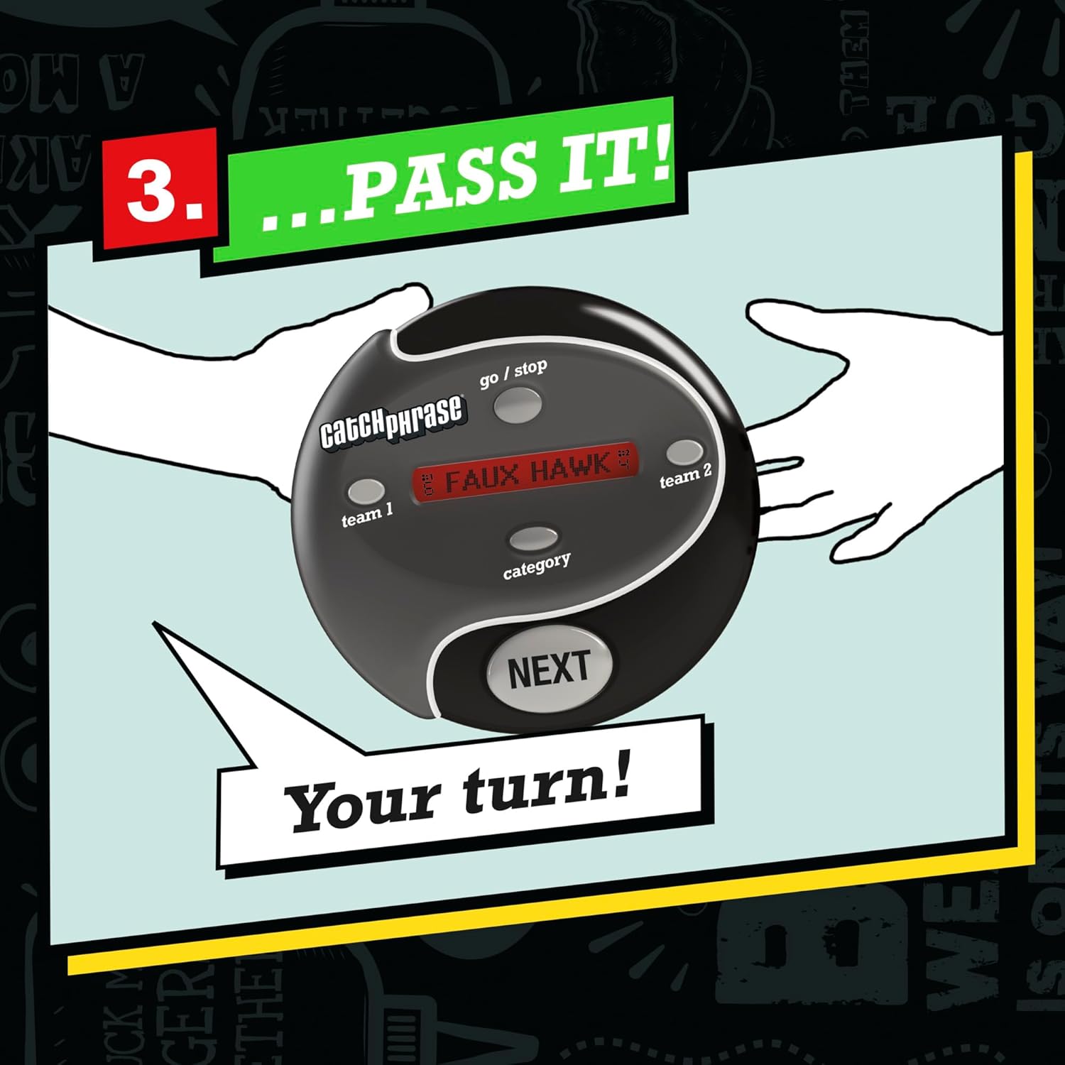 Thumbnail 4 de Hasbro Catch Phrase Electronic Game