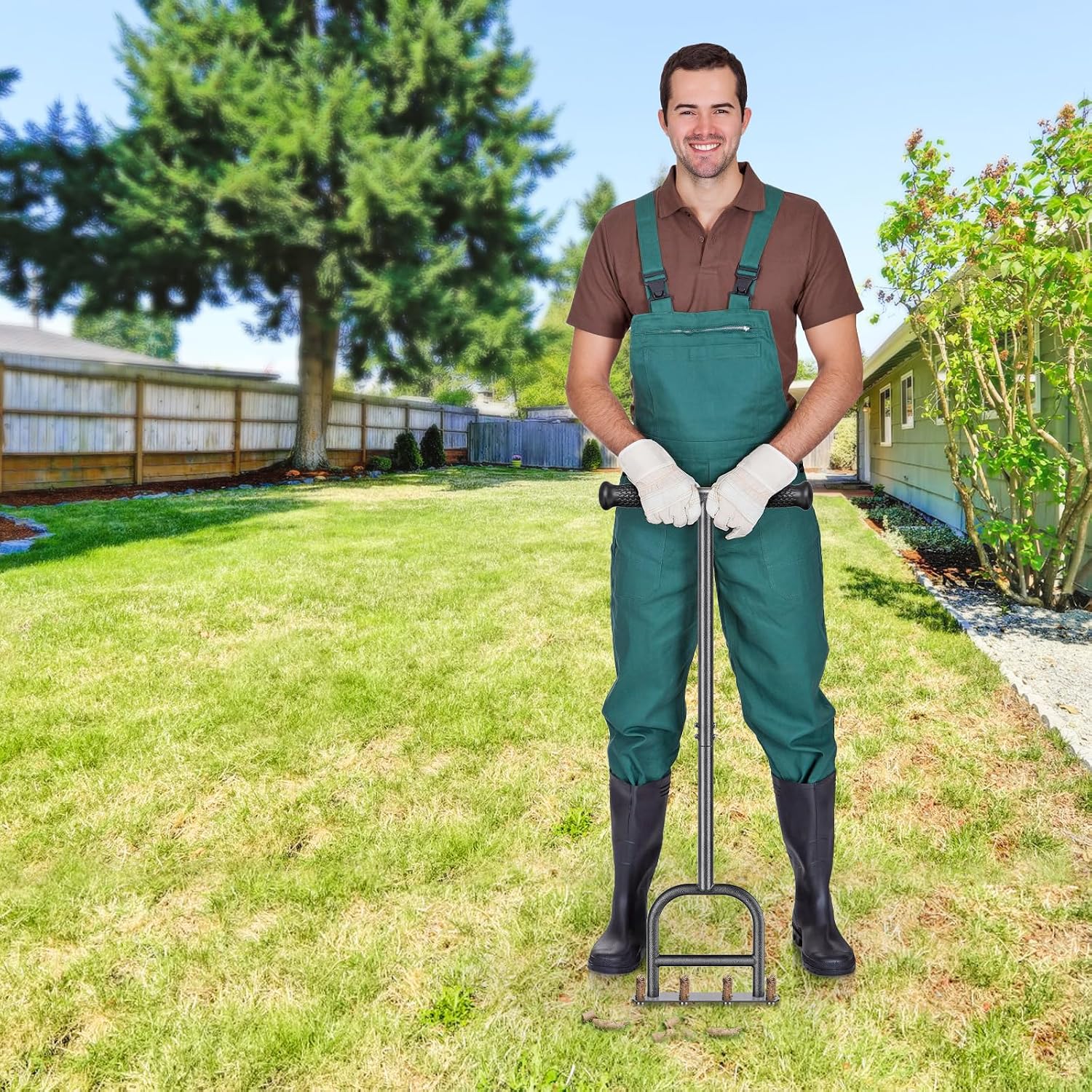 Thumbnail 5 de Dolibest Lawn Core Aerator 93cm