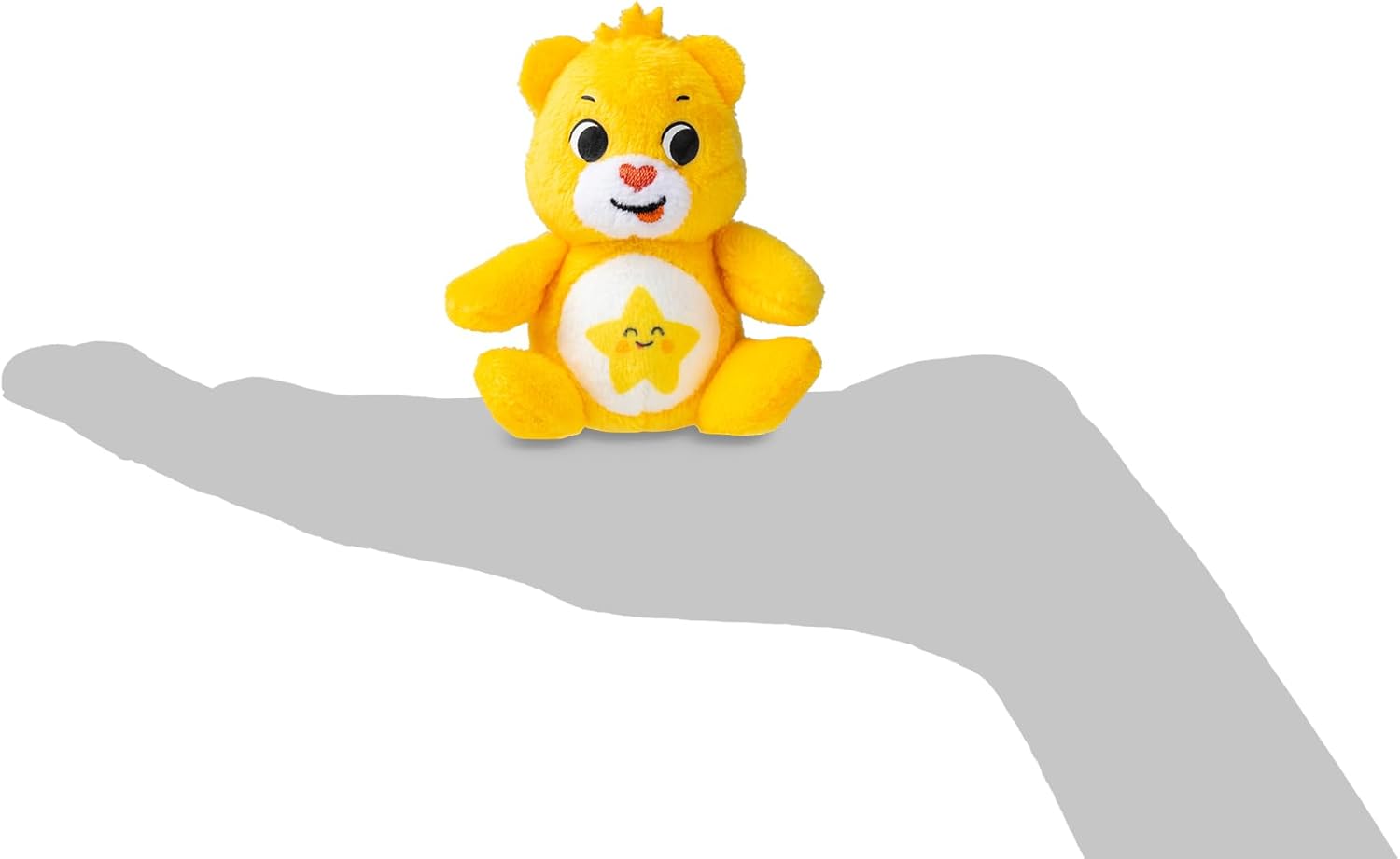 Detalle de Care Bears Confezione di 5 Micro Peluche: Allegria, Sorridente, Buona Fortuna, Burbero e Armonia