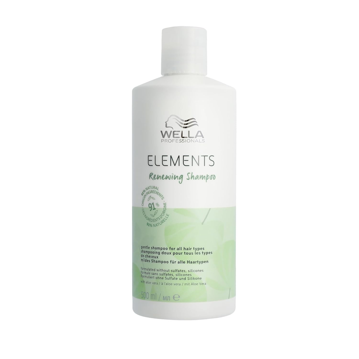 Thumbnail 6 de Wella Professionals Elements Renewing Shampoo – sulfat- & silikonfrei mit Aloe Vera und Vitamin E (1 l)