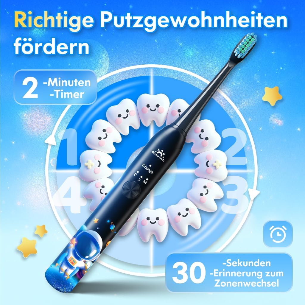 Thumbnail 4 de Elektrische Zahnbürste Kinder 60 Tage Akku 🪥