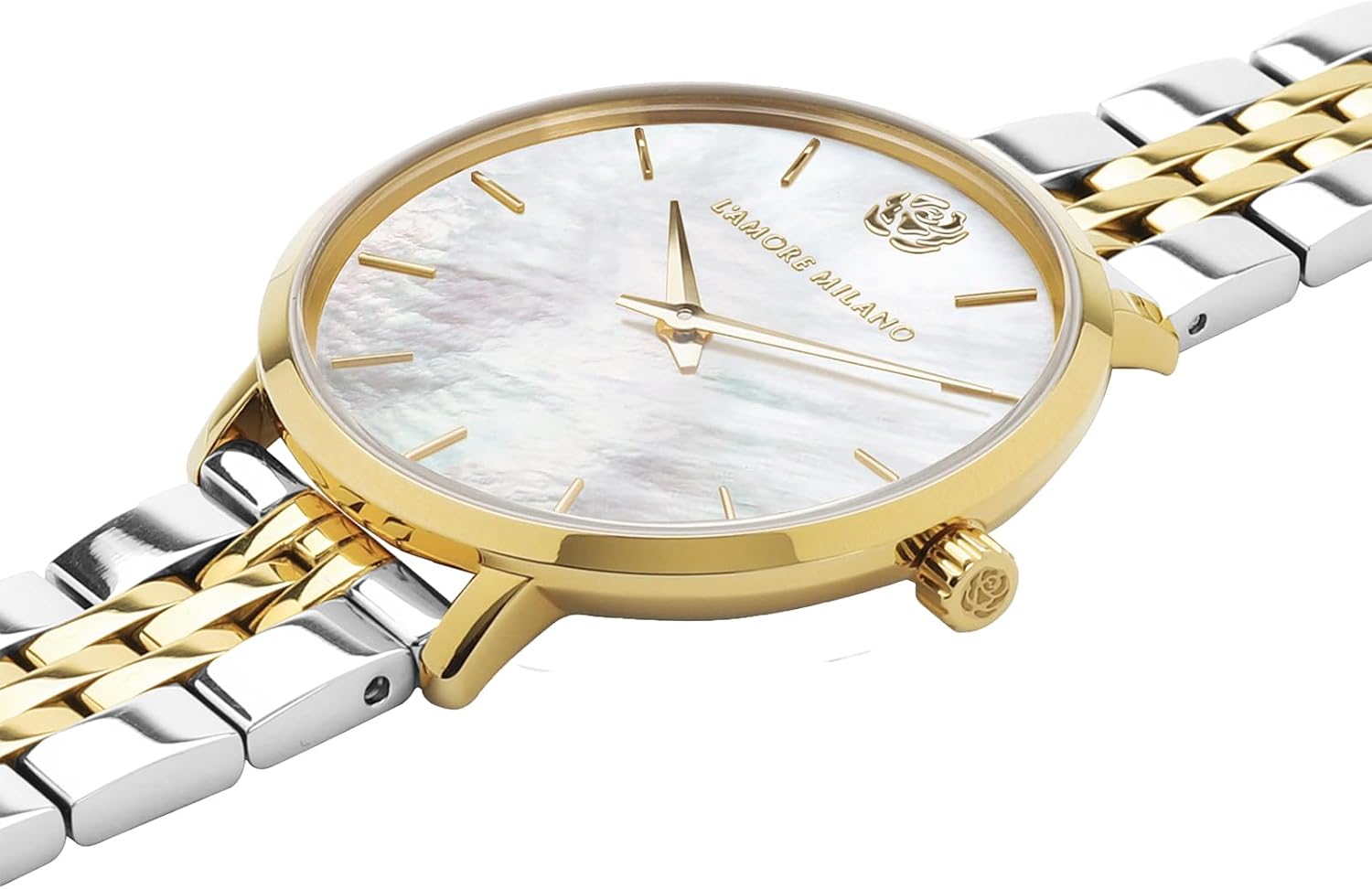 Thumbnail 1 de L'AMORE MILANO: Orologio da donna in scatola, 36 mm, impermeabile 5 ATM – Regalo elegante con cassa regalo