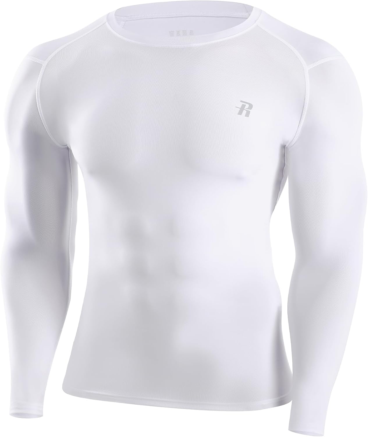 Detalle de Runhit Men's Long Sleeve Compression Shirt, UPF 50+ Sports Rash Guard