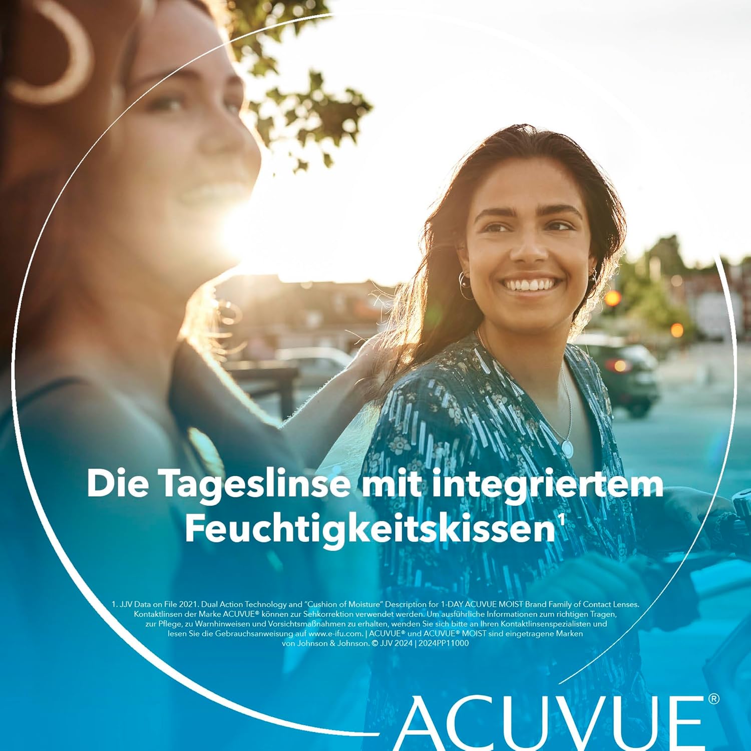 Thumbnail 5 de ACUVUE MOIST 1‑DAY Multifocal Tageskontaktlinsen mit Feuchtigkeit (2,00 dpt, Add. niedrig) – 30 Linsen
