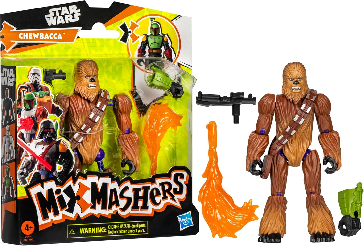 Thumbnail 2 de Star Wars MixMashers Chewbecca giocattolo personalizzabile