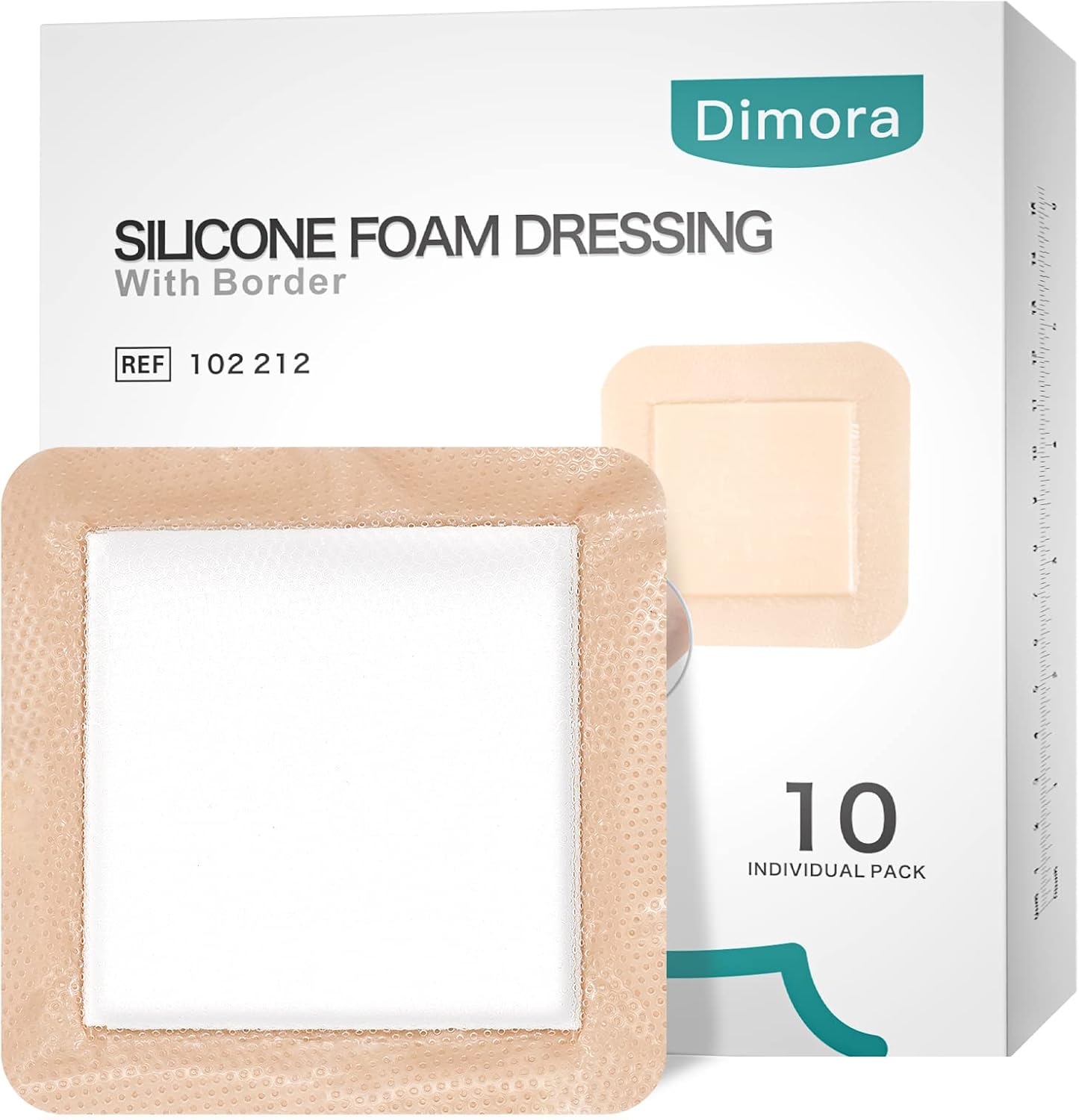 Detalle de Dimora Silicone Foam Dressing 6"x6