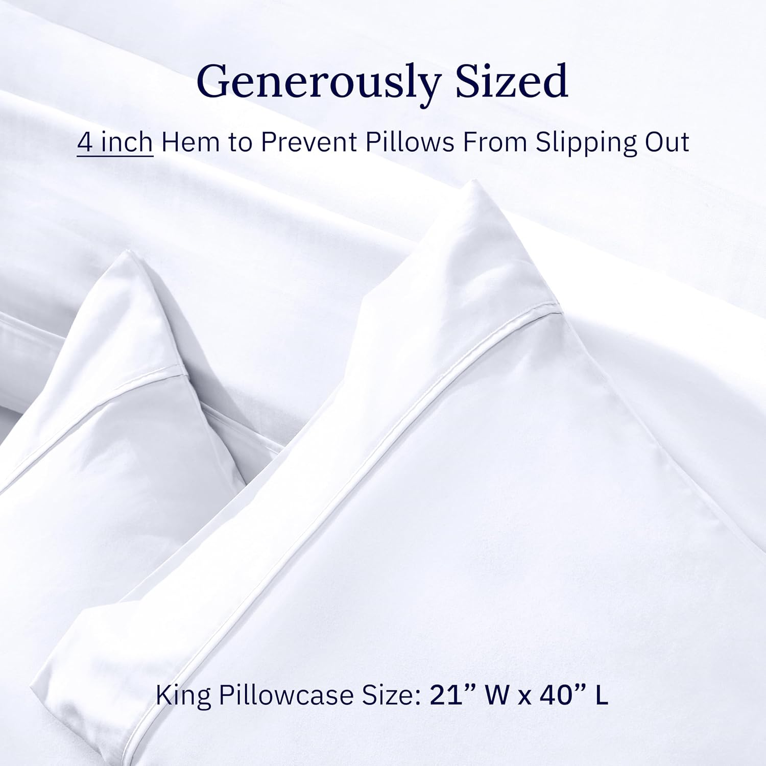 Thumbnail 4 de California Design Den King Pillowcase Set 400TC