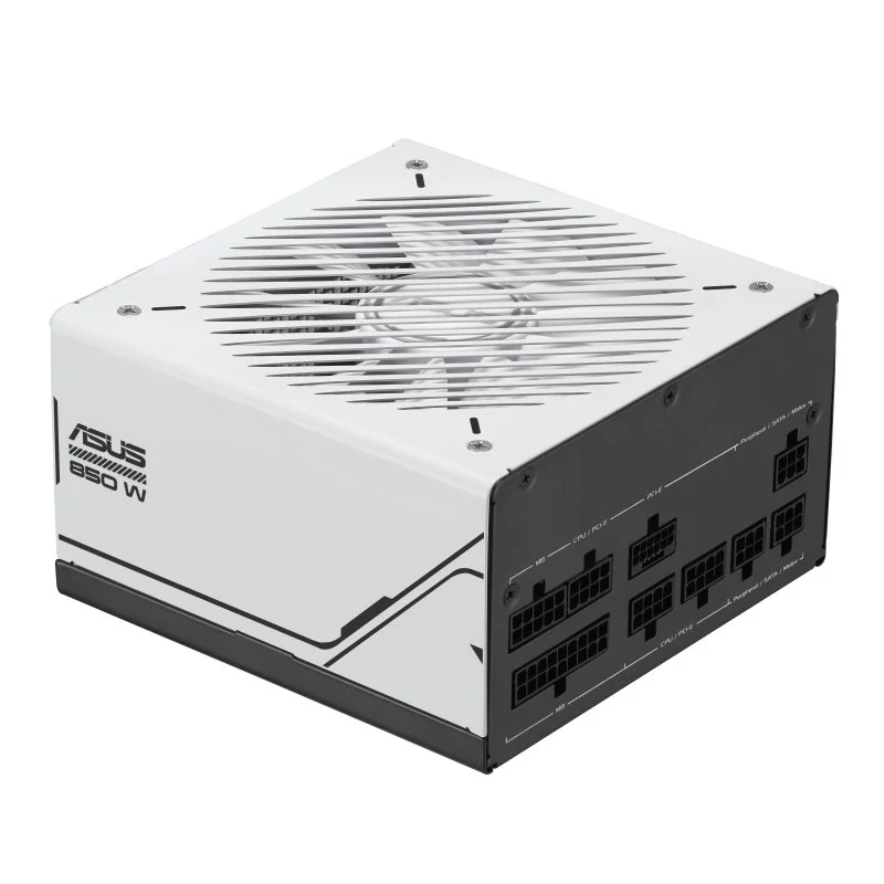 Detalle de ASUS PRIME 850W Gold: fuente de alimentación modular para PC y juegos