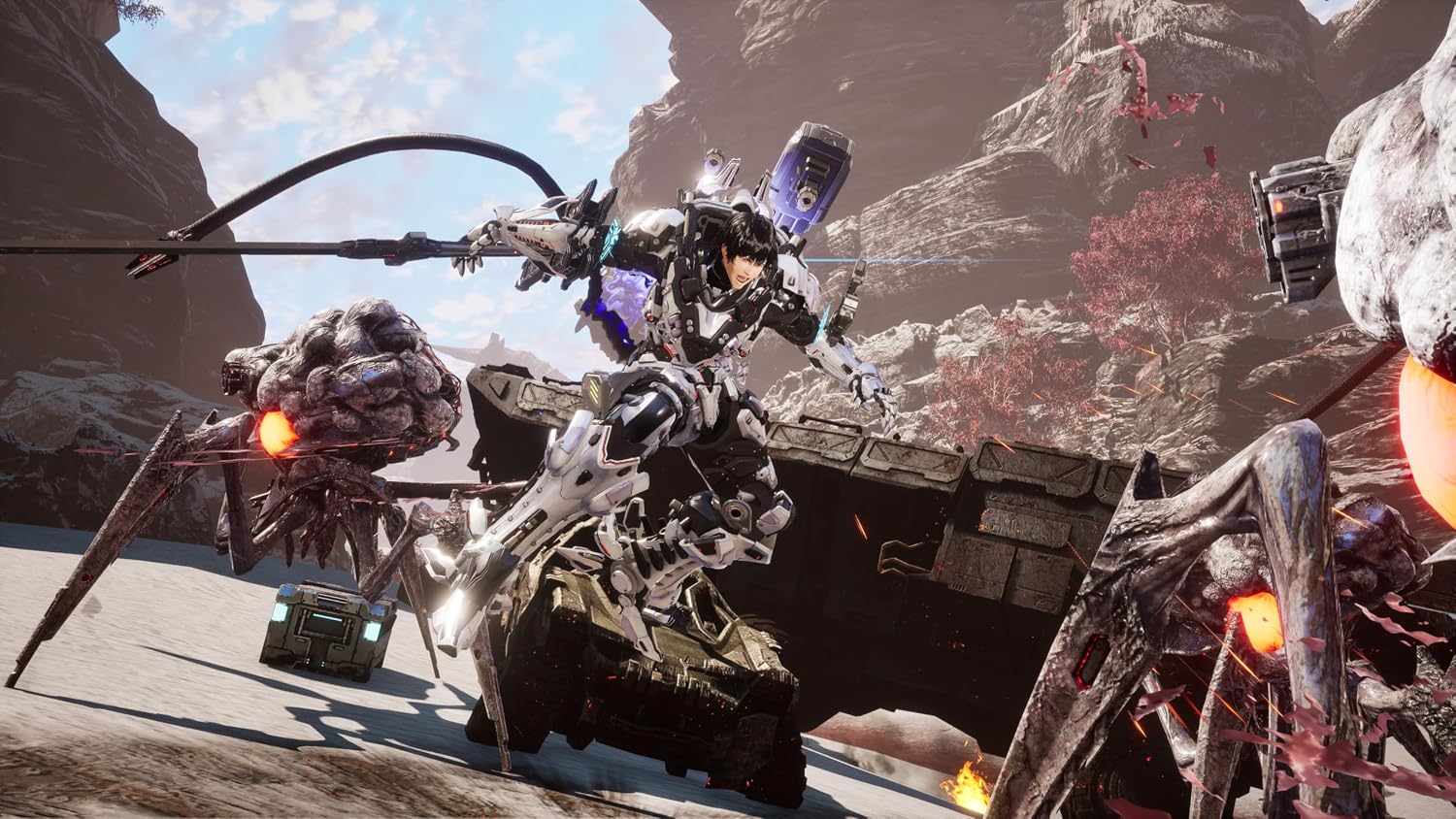 Detalle 2 de Daemon X Machina: Titanic Scion - Switch 2 (Marvelous Europe Limited)