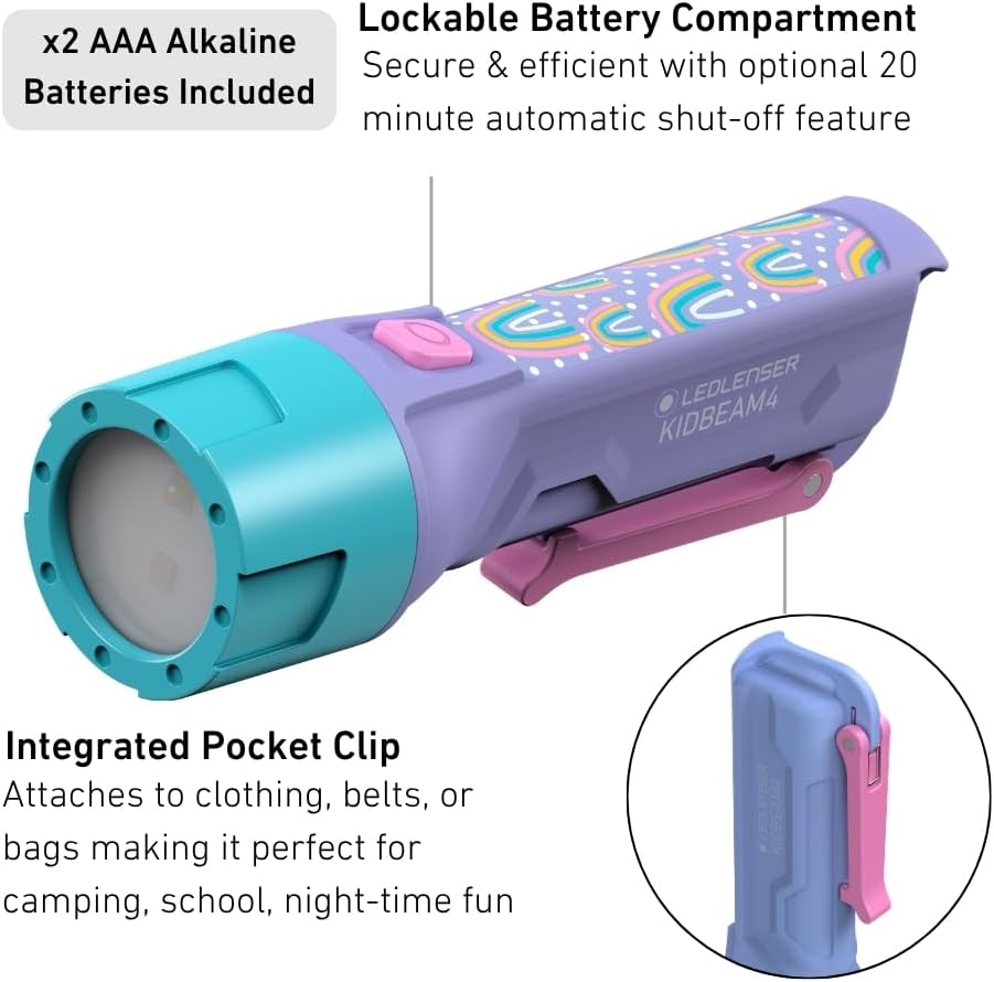 Detalle 2 de Ledlenser KidBEAM4 kids torch, 72g