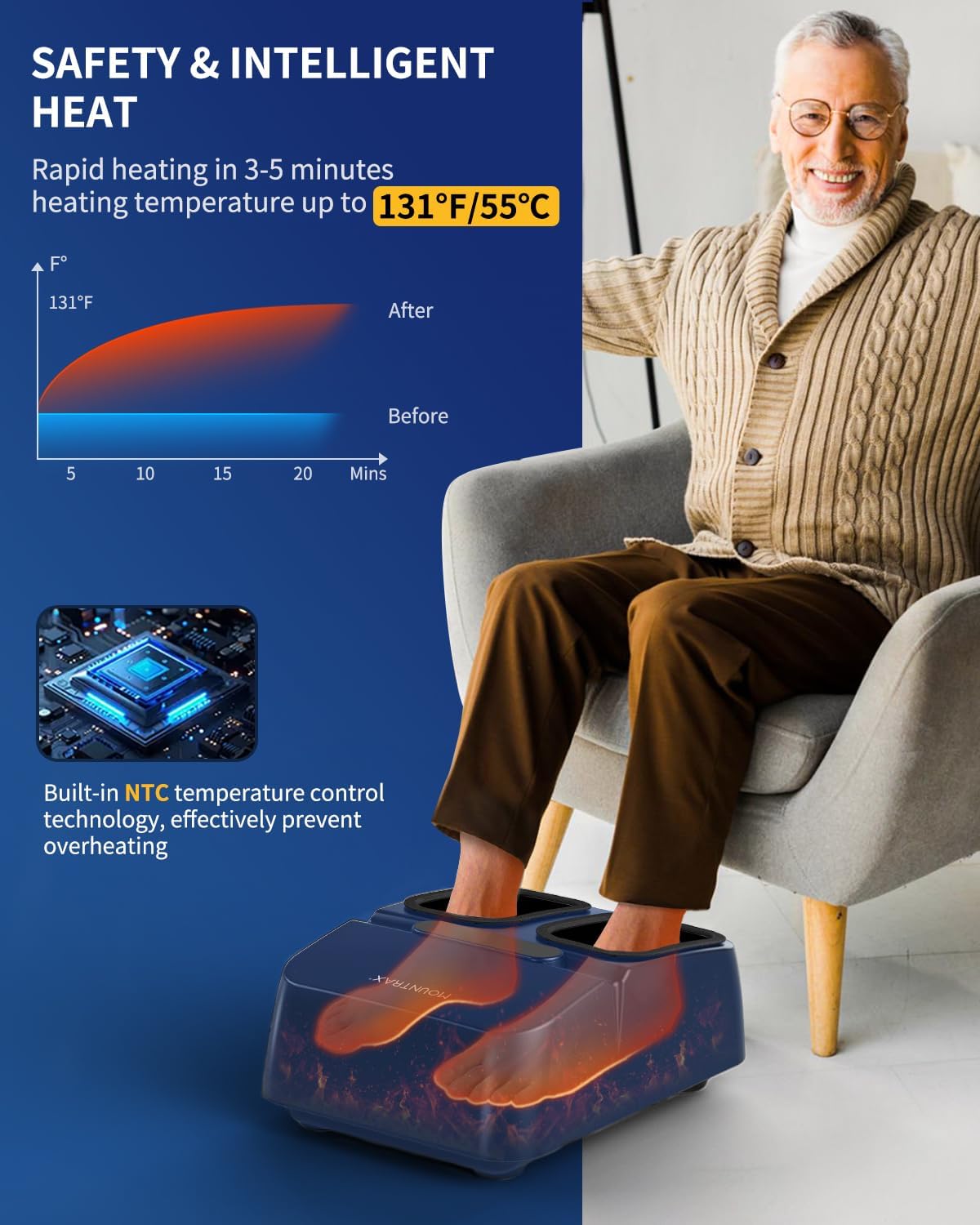 Thumbnail 3 de Mountrax Fußmassagegerät FM-204