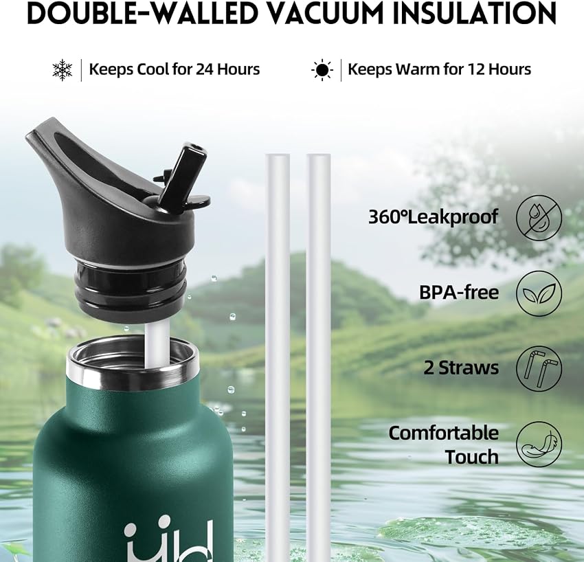 Detalle 2 de HoneyHolly Botella Acero Inoxidable 1000 ml 🚰