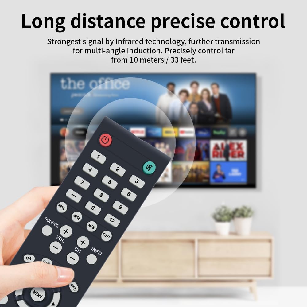 Thumbnail 4 de TCNOUMT Replacement PLDED3273A-E remote control for select RCA/Proscan TVs