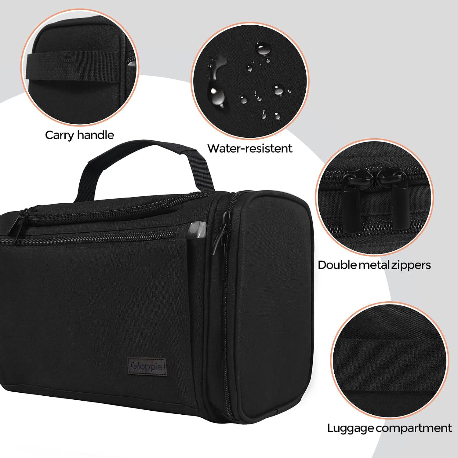 Thumbnail 4 de Beauty Case da Viaggio Gloppie: Borsa da Toilette Impermeabile con Gancio