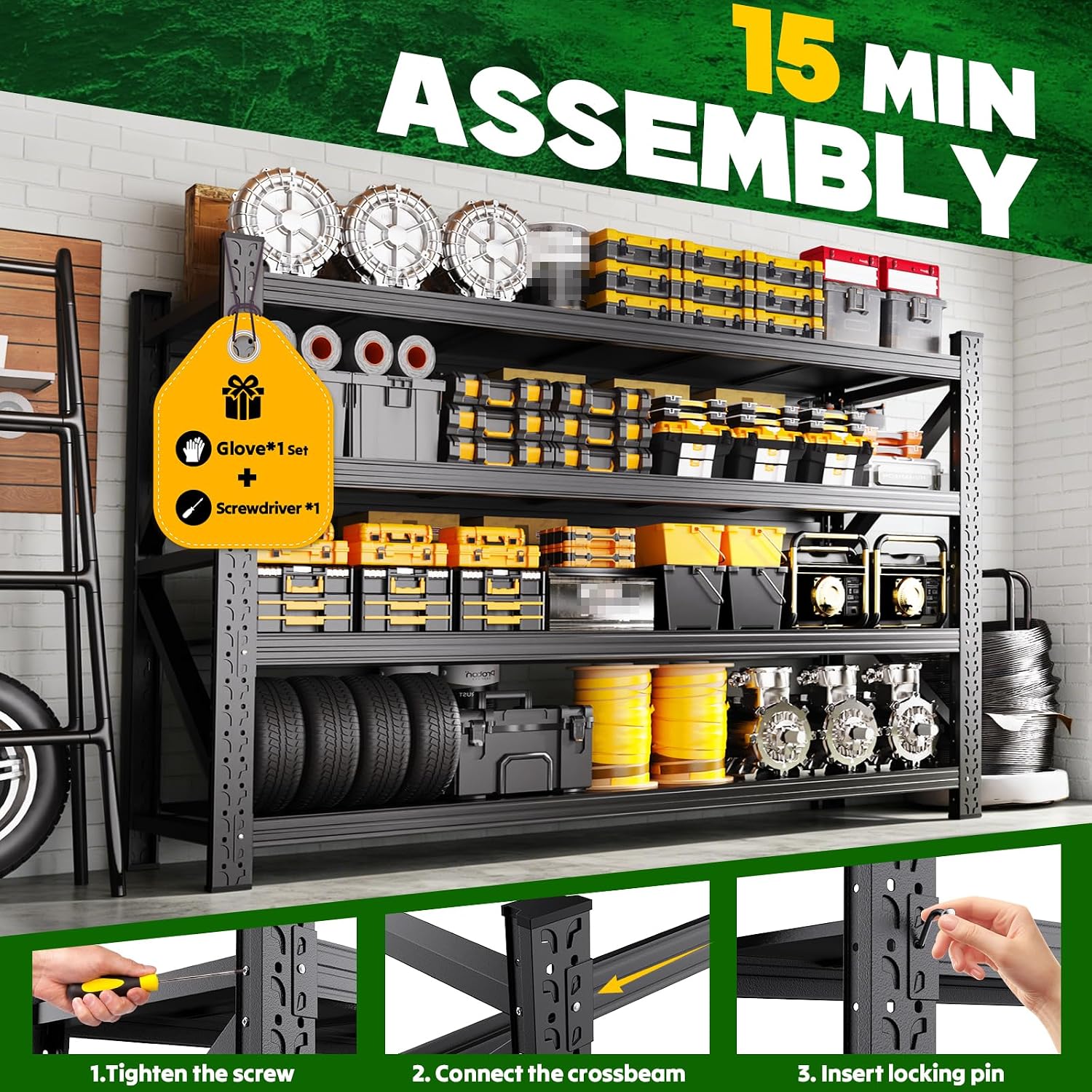 Thumbnail 6 de Garage Shelving, 79-Inch Width