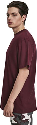 Thumbnail 11 de Urban Classics TB006-Tall tee: Camiseta para hombre 3XL, rojo Redwine