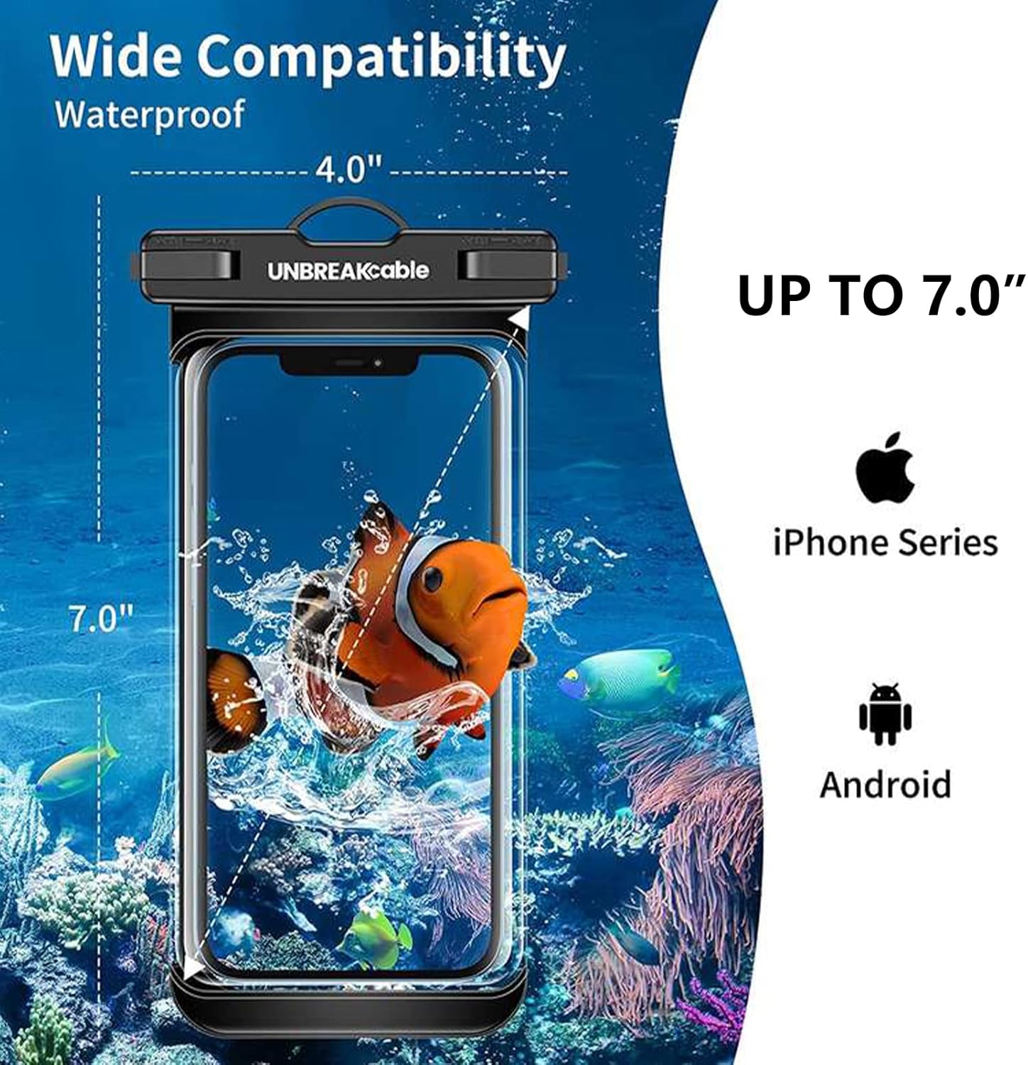 Thumbnail 4 de UNBREAKcable Waterproof Phone Pouch 2-pack