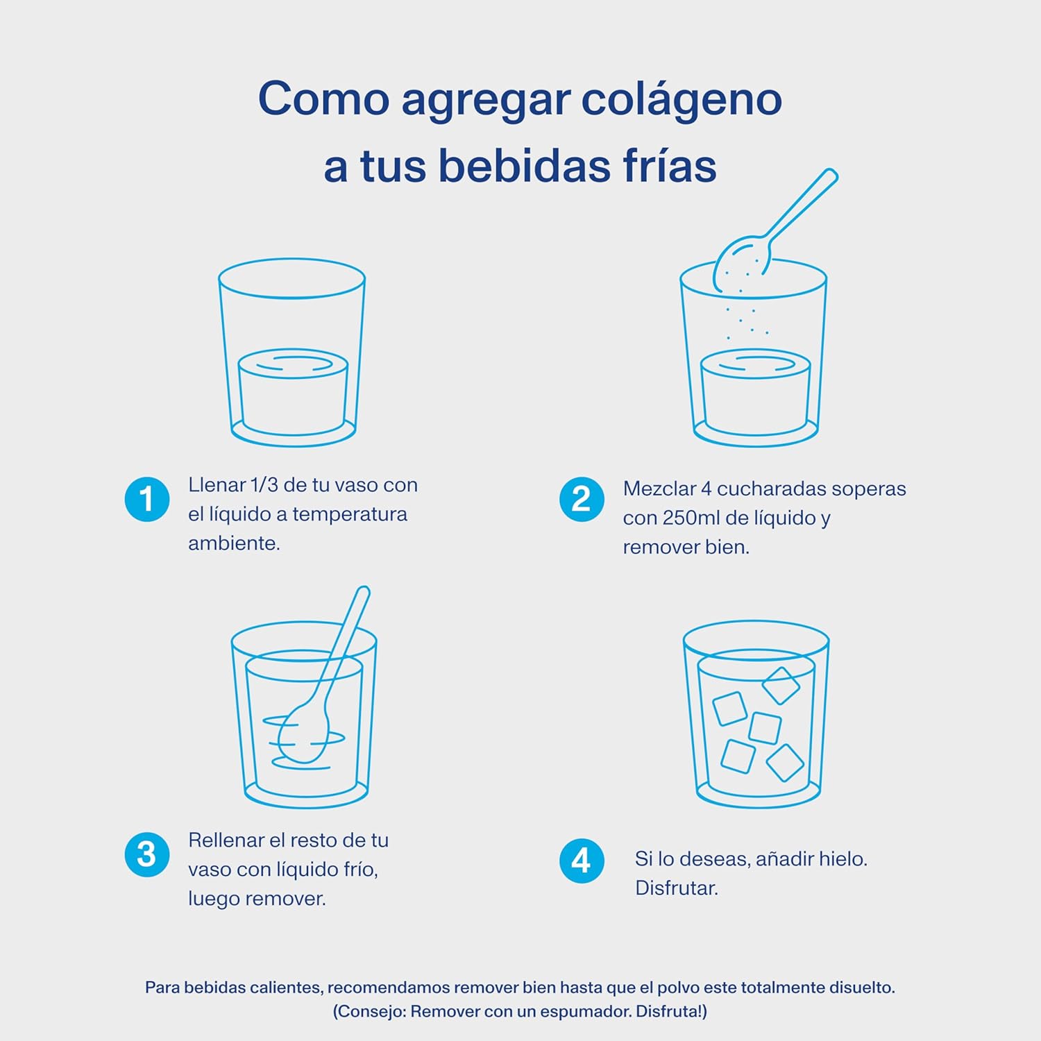 Detalle 2 de Vital Proteins Péptidos de Colágeno en Polvo 💧 Sin Sabor 587g