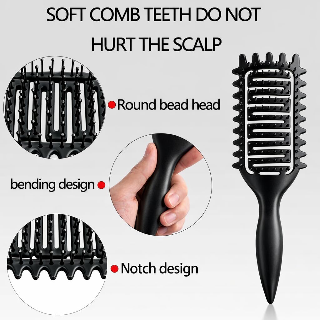Detalle 2 de Curl Defining Brush 2024 Vented Hair Brush