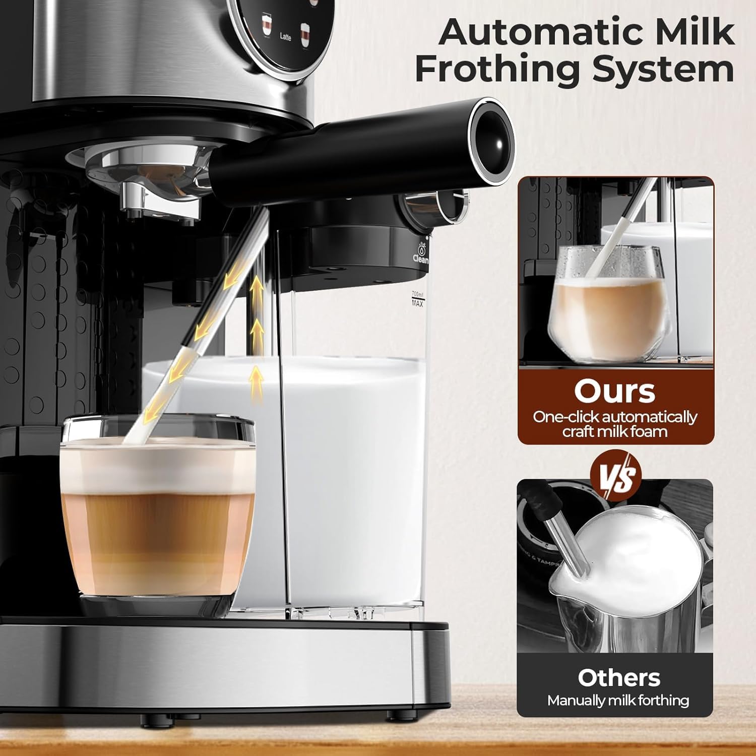 Thumbnail 3 de Electactic Espresso Machine 20 Bar Compact