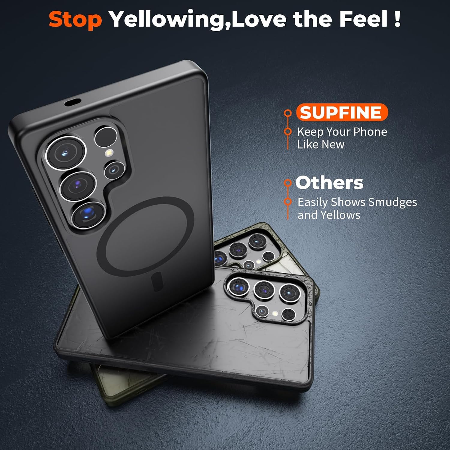Thumbnail 5 de SUPFINE Samsung Galaxy S25 Ultra magnetic case, 1