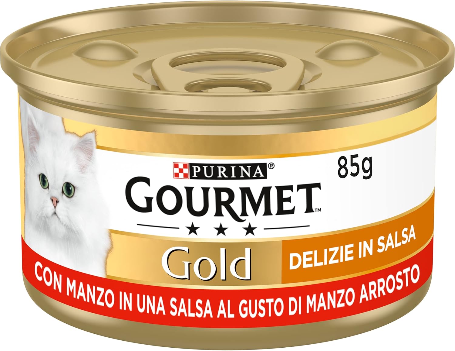 Detalle 2 de GOURMET Gold Delizie in Salsa 24 lattine 🐱