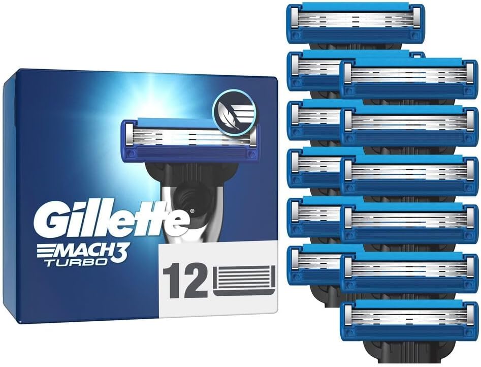 Detalle de Gillette Mach3 Turbo 12 Klingen