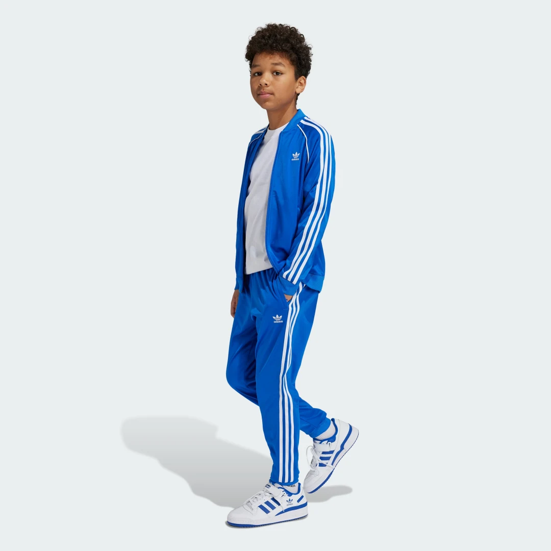 Thumbnail 2 de Adidas Chaqueta SST Adicolor para adolescentes azul