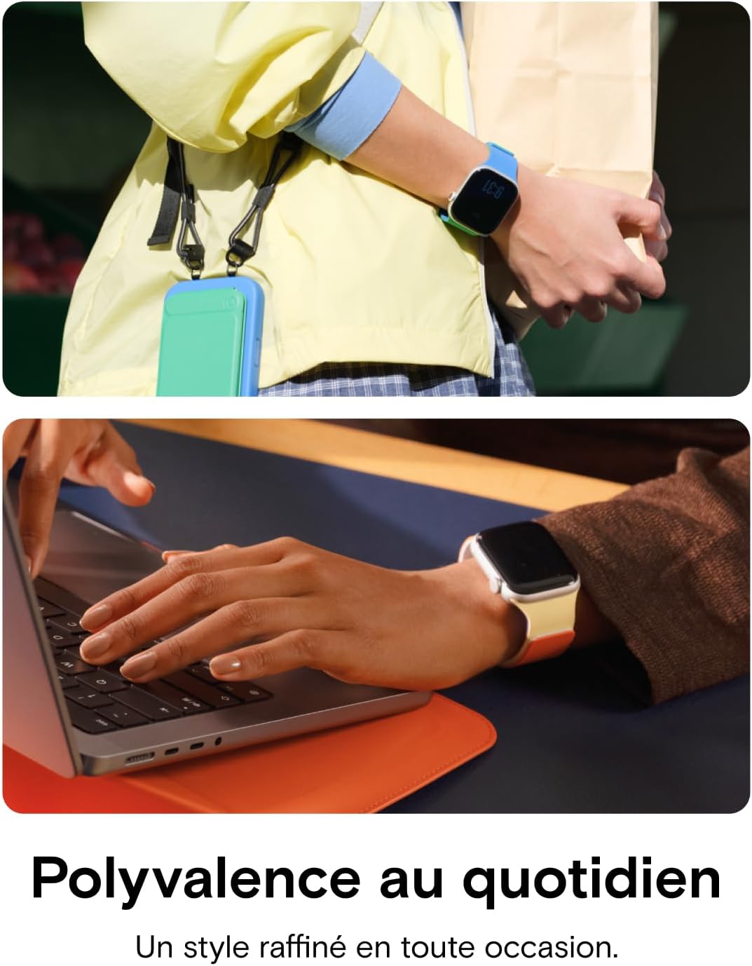 Thumbnail 5 de MOFT Bracelet de Rechange Compatibles pour Apple Watch (38–49 mm) | Silicone Magnétique Réversible