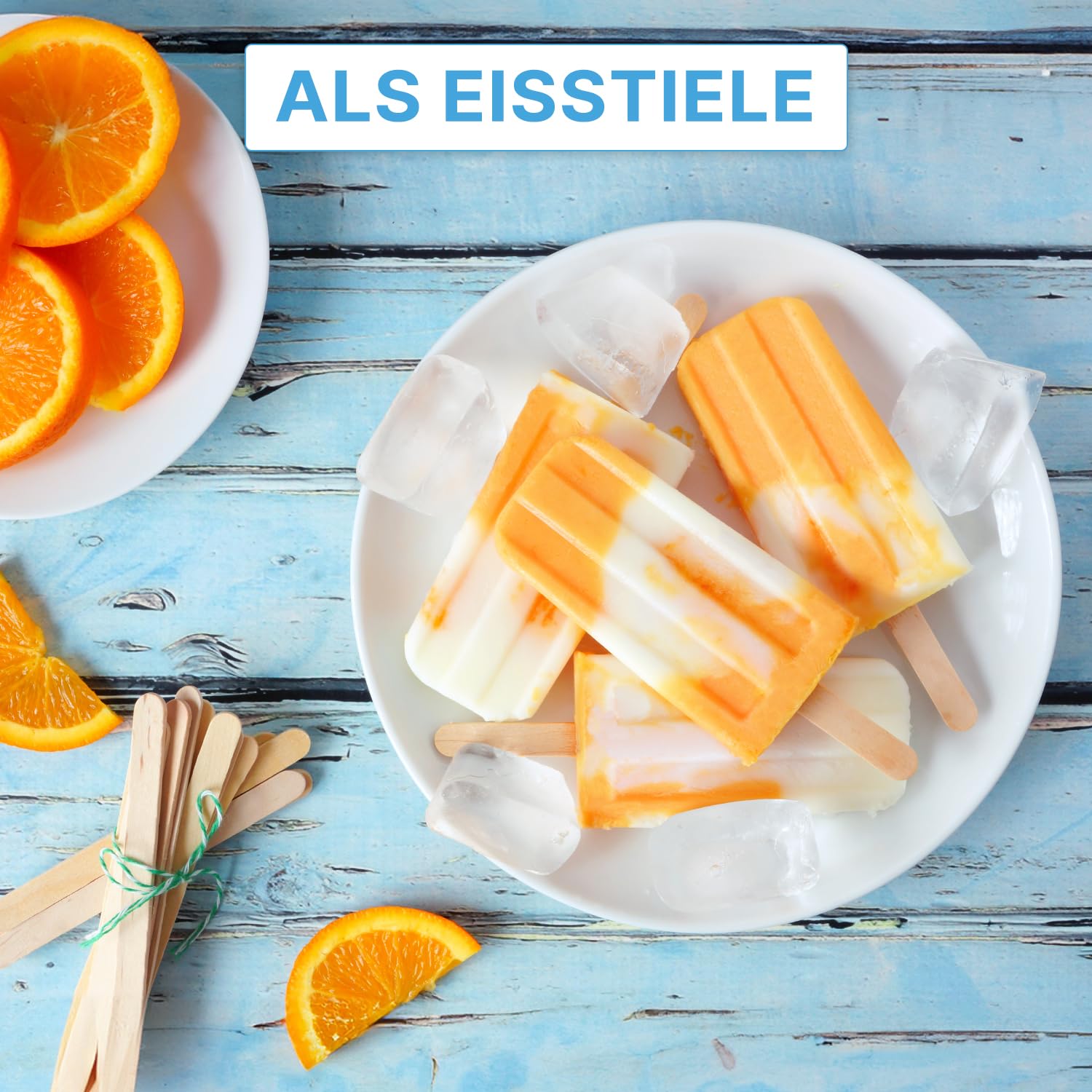 Thumbnail 3 de ARNOMED Holzspatel (100x) aus Birke – Holzstäbchen für Eis, Basteln & Waxing