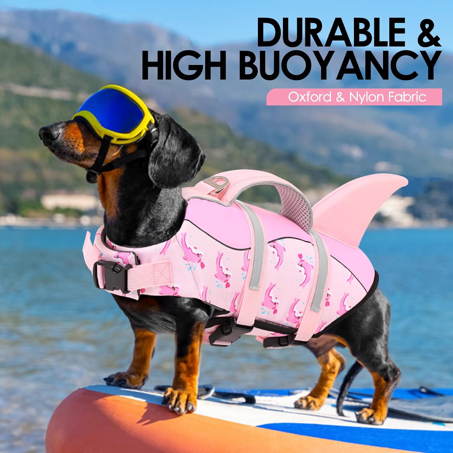 Detalle 2 de AOFITEE Dog Life Jacket, L