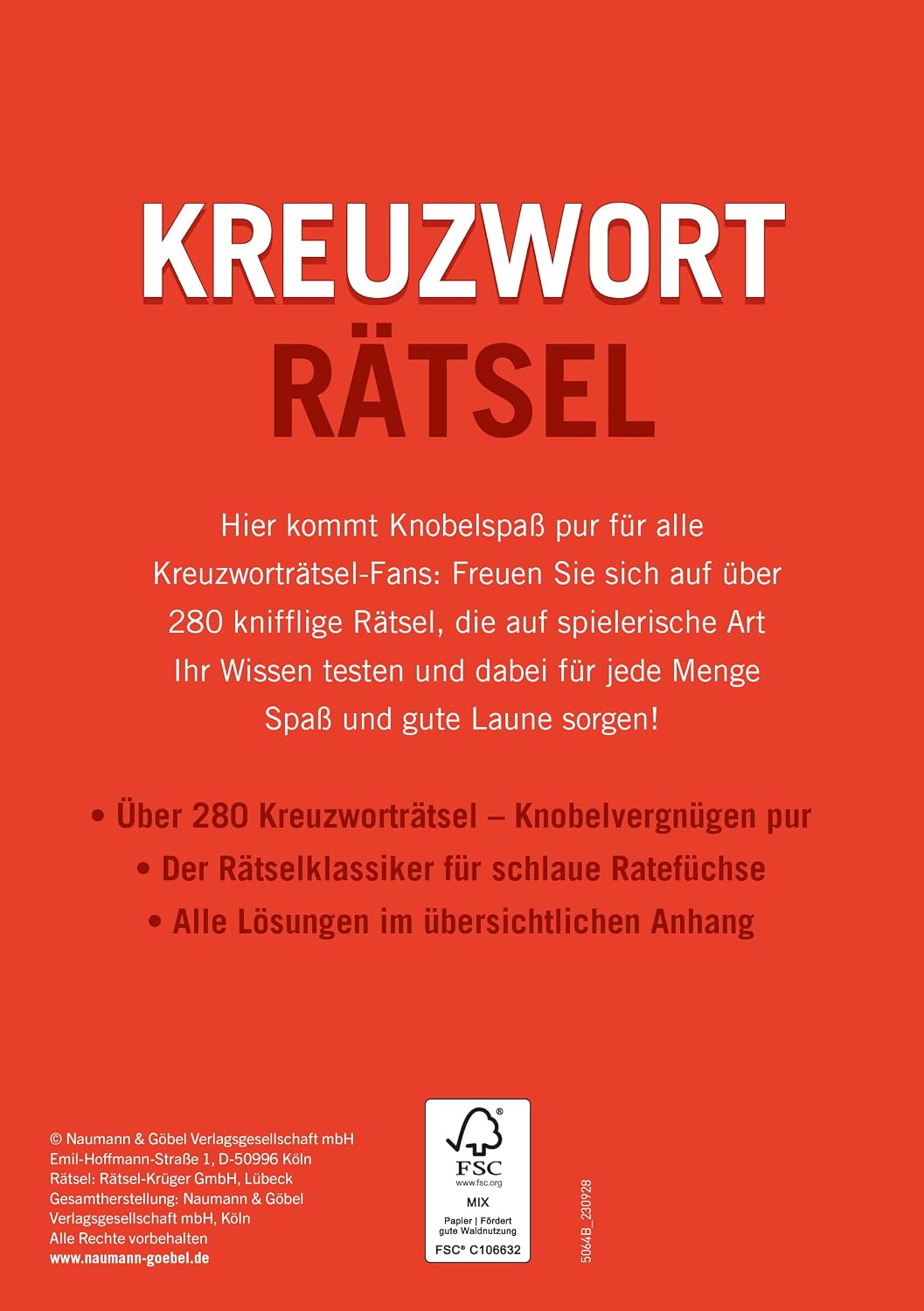 Detalle 2 de Korsordsbok, band 3 – över 280 korsord på tyska för vuxna