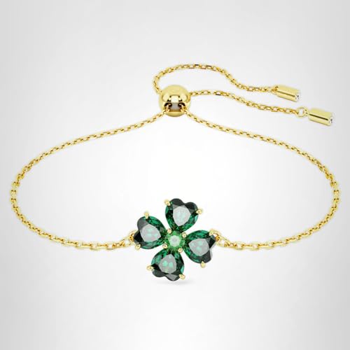 Thumbnail 6 de Swarovski Idyllia Bracelet in Green with Clover Design