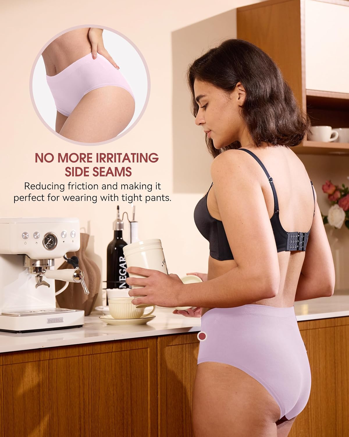 Thumbnail 2 de BAMBOO COOL Women's Briefs seamless panties 🩲