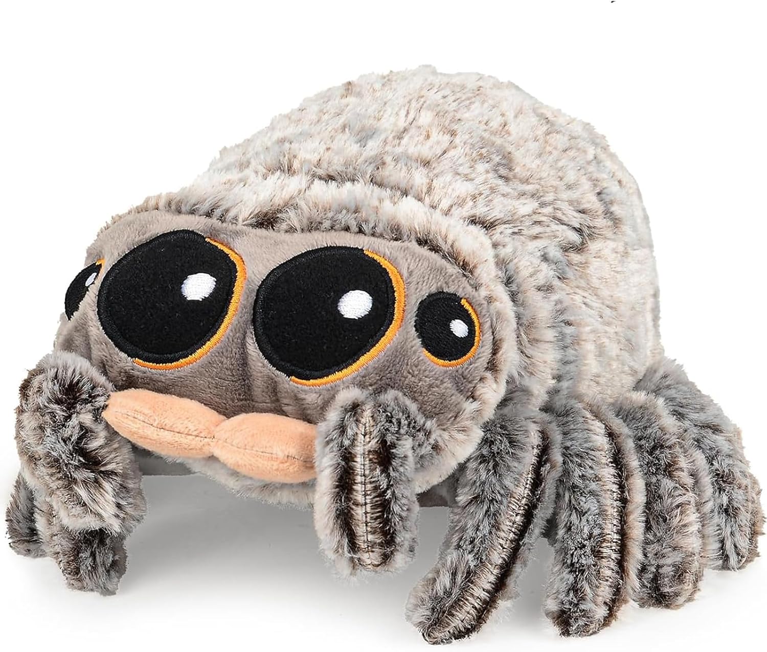 Detalle de COLEESON Halloween Spider Soft Toy, 20 cm Plush with Big Eyes
