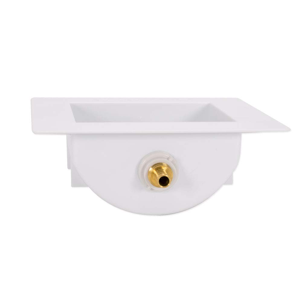Detalle de Eastman 60233 Ice Maker Outlet Box, 1/2-Inch PEX, Quarter-Turn Valve