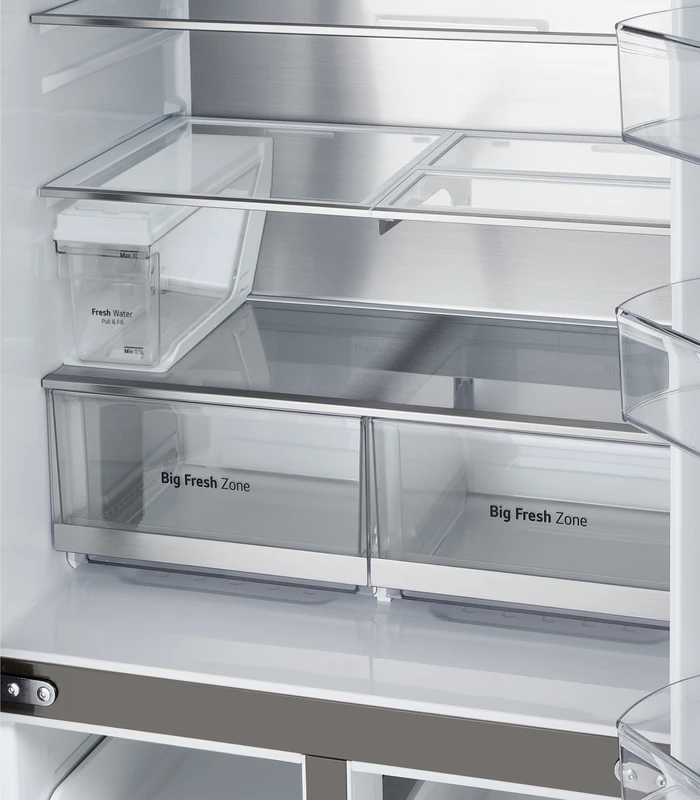 Thumbnail 5 de LG GMG861MBAE Side-by-Side-Kühlschrank: Großvolumen, InstaView und DoorCooling