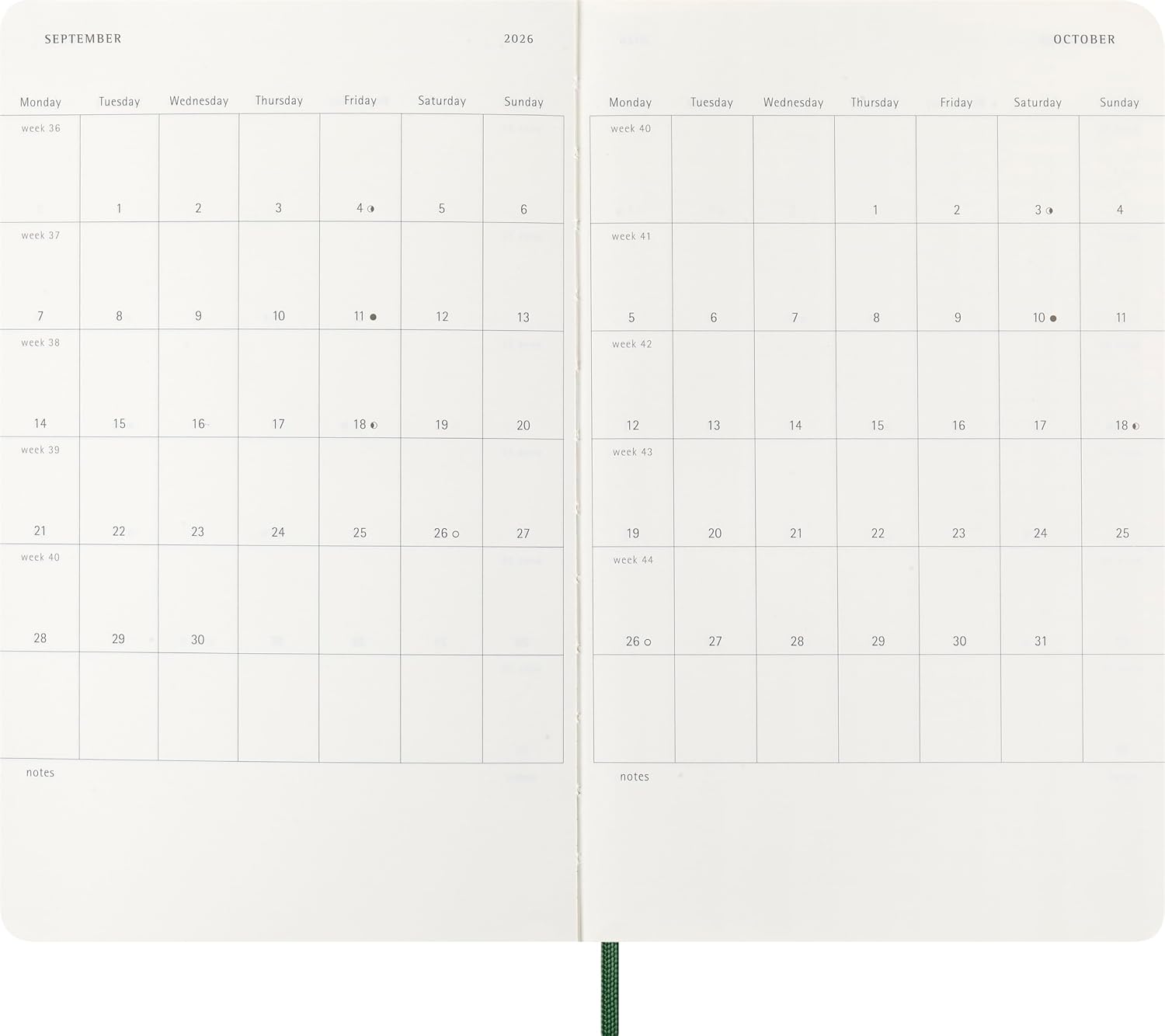 Thumbnail 5 de Moleskine Daily Planner 2026
