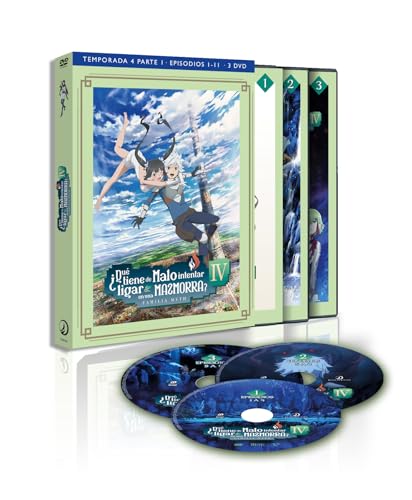 Detalle de Danmachi Temporada 4 Parte 1 (Episodios 1 a 11) en DVD – Selecta Vision