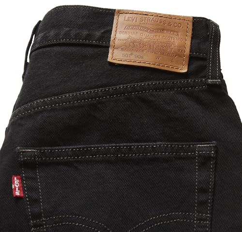 Thumbnail 6 de Levi's 501 90's Donna — Jeans con vita media e vestibilità ampia in Rinsed Blacktop 31W/32L